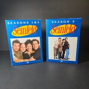 Seinfeld Seasons 1-3 DVDs Barely Used, Great Condition